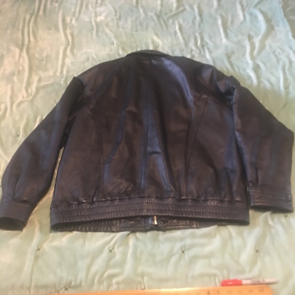 TUSKANY LEATHER  MENS JACKET SIZE XL - Picture 2 of 7